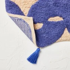 Concentric Wave Blue Bath Rug Blue - Opalhouse™ Designed With Jungalow™ -Opalhouse designed with Jungalow Shop GUEST 03d9edcb 3701 4491 aac6 67c3e3b706bf