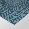 5'x7' Wild Stripe Outdoor Rug Blue - Opalhouse™ -Opalhouse designed with Jungalow Shop GUEST 1c46c462 e2ff 4f22 9160 935d6c84f378