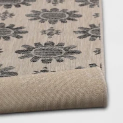 Dark Daisy Outdoor Rug Black - Opalhouse™ 8 Dark Daisy Outdoor Rug Black - Opalhouse™ -Opalhouse designed with Jungalow Shop GUEST 2361835e c528 4e8b a801 5b5e7b52de57