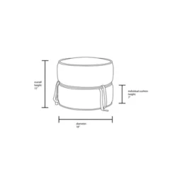 Olivia Round Pouf Rust - Opalhouse™ Designed With Jungalow™ -Opalhouse designed with Jungalow Shop GUEST 2dec2442 055a 49e6 a91f e3a92174e078