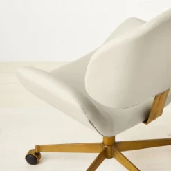 Mahonia Faux Leather Office Chair Cream/Aged Brass - Opalhouse™ Designed With Jungalow™ 10 Mahonia Faux Leather Office Chair Cream/Aged Brass - Opalhouse™ Designed With Jungalow™ -Opalhouse designed with Jungalow Shop GUEST 3f7c3942 9986 4909 9772 5880d96ce1e9