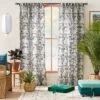 1pc 50"x84" Light Filtering Limu-Limu Leaf Jacquard Curtain Panel Gray - Opalhouse™ Designed With Jungalow™ 2 1pc 50"x84" Light Filtering Limu-Limu Leaf Jacquard Curtain Panel Gray - Opalhouse™ Designed With Jungalow™ -Opalhouse designed with Jungalow Shop GUEST 421dc9b8 44ac 4840 a1f4 2563587244d5