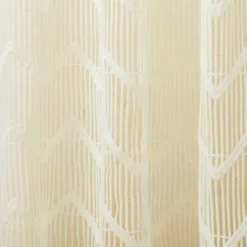 1pc 50"x84" Sheer Zig Zag Macrame Curtain Panel Cream - Opalhouse™ Designed With Jungalow™ -Opalhouse designed with Jungalow Shop GUEST 453c4af7 309c 4148 8efd 84874224d2bb