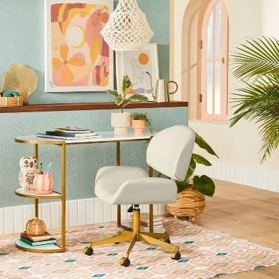 24" X 30" Floral Abstract Unframed Wall Canvas Pink - Opalhouse™ Designed With Jungalow™ 2 24" X 30" Floral Abstract Unframed Wall Canvas Pink - Opalhouse™ Designed With Jungalow™