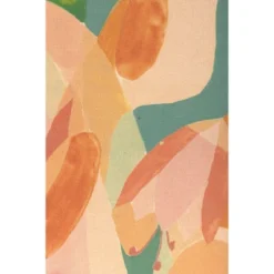 24" X 30" Floral Abstract Unframed Wall Canvas Green - Opalhouse™ Designed With Jungalow™ -Opalhouse designed with Jungalow Shop GUEST 4d5882da f689 4d16 b8be 41670020cf58