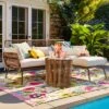 Latigo Patio Sectional Gray/Brown/Linen - Opalhouse™ 2 Latigo Patio Sectional Gray/Brown/Linen - Opalhouse™ -Opalhouse designed with Jungalow Shop GUEST 5f1b3acd 56c3 494a 801e 7ca47010173d