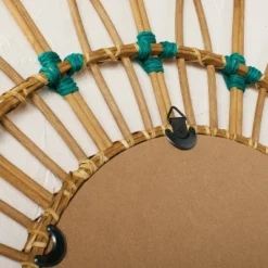 30" Dia Rattan Mirror With Cotton Cord - Opalhouse™ Designed With Jungalow™ -Opalhouse designed with Jungalow Shop GUEST 609e683e 9806 4ac4 8a85 94ad2e7f6e22