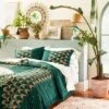 Full/Queen Printed Comforter & Sham Set Teal - Opalhouse™ Designed With Jungalow™ -Opalhouse designed with Jungalow Shop GUEST 62c0d119 3b39 4e0a bc51 14fae64ad22e