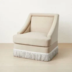 Alberhill Velvet Accent Chair With Fringe - Opalhouse™ Designed With Jungalow™ -Opalhouse designed with Jungalow Shop GUEST 6a2c8665 b5eb 4e71 9163 3f7b29c4d6c7
