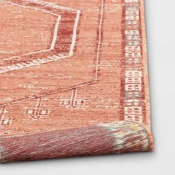 5' X 7' Sunset Moroccan Woven Tapestry Outdoor Rug Coral - Opalhouse™ -Opalhouse designed with Jungalow Shop GUEST 8ec8c946 85ef 4911 ae69 c28b5553745e