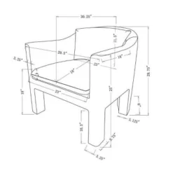 Linaria Fully Upholstered Velvet Accent Chair - Opalhouse™ Designed With Jungalow™ -Opalhouse designed with Jungalow Shop GUEST ad17c705 dfa0 46d8 b8c3 dfd39ecea933