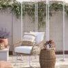 Southport 6' 3 Panel Decorative Patio Screen - Opalhouse™ 1 Southport 6' 3 Panel Decorative Patio Screen - Opalhouse™ -Opalhouse designed with Jungalow Shop GUEST b7b269eb 5e93 4e43 ace4 4492defc8262