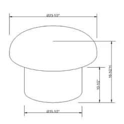 Maddalena Mushroom Stool - Opalhouse™ Designed With Jungalow™ 11 Maddalena Mushroom Stool - Opalhouse™ Designed With Jungalow™ -Opalhouse designed with Jungalow Shop GUEST c2878331 038a 4ac5 ad14 266eb978ce44