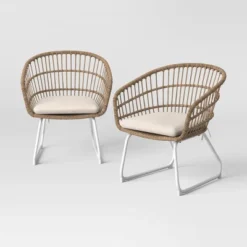 Southport 2pk Patio Dining Chairs – Opalhouse™ -Opalhouse designed with Jungalow Shop GUEST c83069a8 e0cd 4d3b a0c4 94bddefc5456