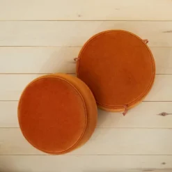 Olivia Round Pouf Rust - Opalhouse™ Designed With Jungalow™ -Opalhouse designed with Jungalow Shop GUEST c9dd8b4f 6724 4b6d b4cd 58d229a78600