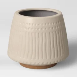 Textured Ceramic Planter Pots White - Opalhouse™ -Opalhouse designed with Jungalow Shop GUEST ca20af10 0ac7 404a 8b03 8f6e31195dd4