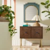 24" X 30" Wood And Brass Wall Mirror Blue - Opalhouse™ Designed With Jungalow™ 2 24" X 30" Wood And Brass Wall Mirror Blue - Opalhouse™ Designed With Jungalow™ -Opalhouse designed with Jungalow Shop GUEST cb96163c 8169 4317 ba73 7b186591eed2