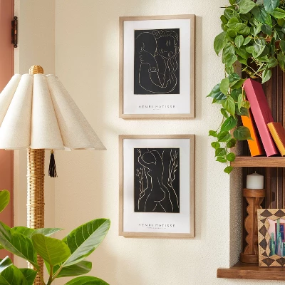 12.8" X 16.8" 2pk Woman Framed Under Plexi - Opalhouse™ Designed With Jungalow™ 3 12.8" X 16.8" 2pk Woman Framed Under Plexi - Opalhouse™ Designed With Jungalow™