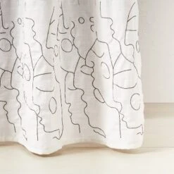 In This Together Shower Curtain White - Opalhouse™ Designed With Jungalow™ -Opalhouse designed with Jungalow Shop GUEST d2a7877a d4db 4b9e ad97 8fecab59e560
