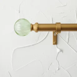 Faux Jade Ball Curtain Rod Brass - Opalhouse™ Designed With Jungalow™ -Opalhouse designed with Jungalow Shop GUEST d7507ef0 fa5a 4b13 920f 0c72746f2e61