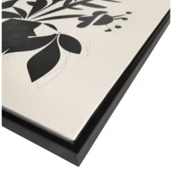 (Set Of 3) 24" X 30" Reductive Floral Framed Wall Canvas - Opalhouse™ Designed With Jungalow™ -Opalhouse designed with Jungalow Shop GUEST e712ed3a be22 4ca1 98b1 5c88ae79b02f