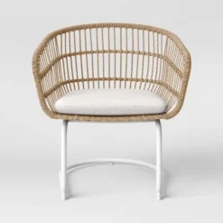 Southport 3pc Motion Patio Chat Set With Metal Legs - Natural/White - Opalhouse™ -Opalhouse designed with Jungalow Shop GUEST ea1d8bdf f36f 42af a1fd 69e5c21c1649